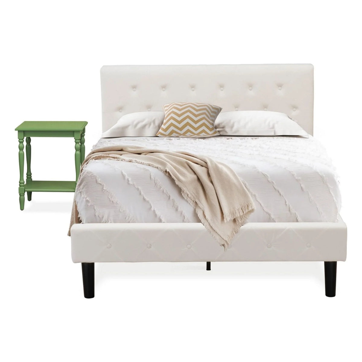 2 Pieces Wood Full Bedroom Set X410