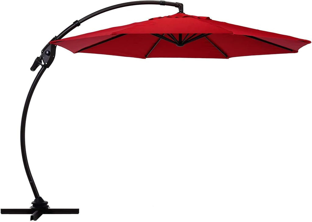 11 FT Cantilever Offset Umbrella with 360° Rotation V97345
