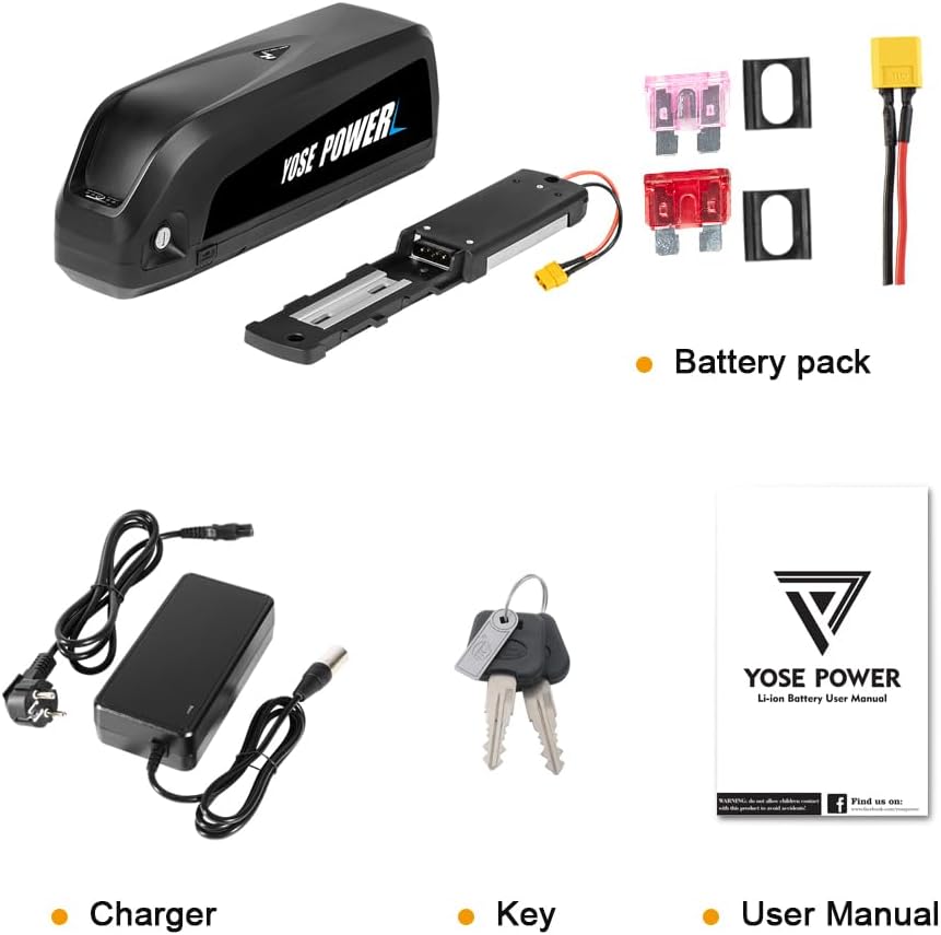 48V 20Ah Electric Bike Battery with 40A BMS and USB Port A774345