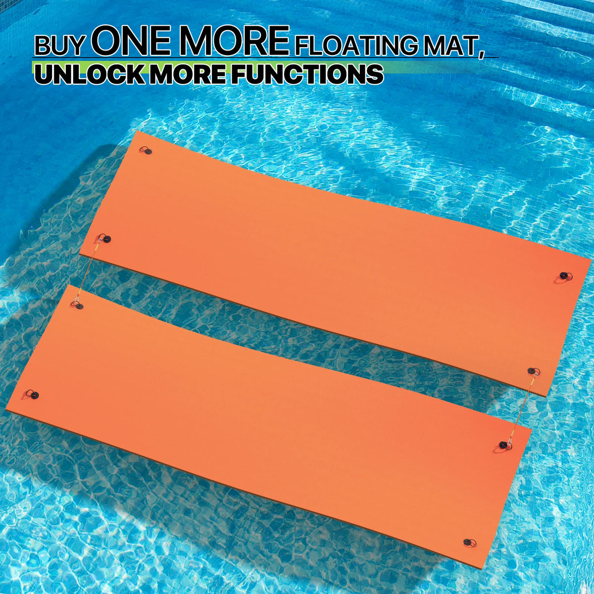 18' x 6' 3-Layer XPE Foam Water Floating Mat H853
