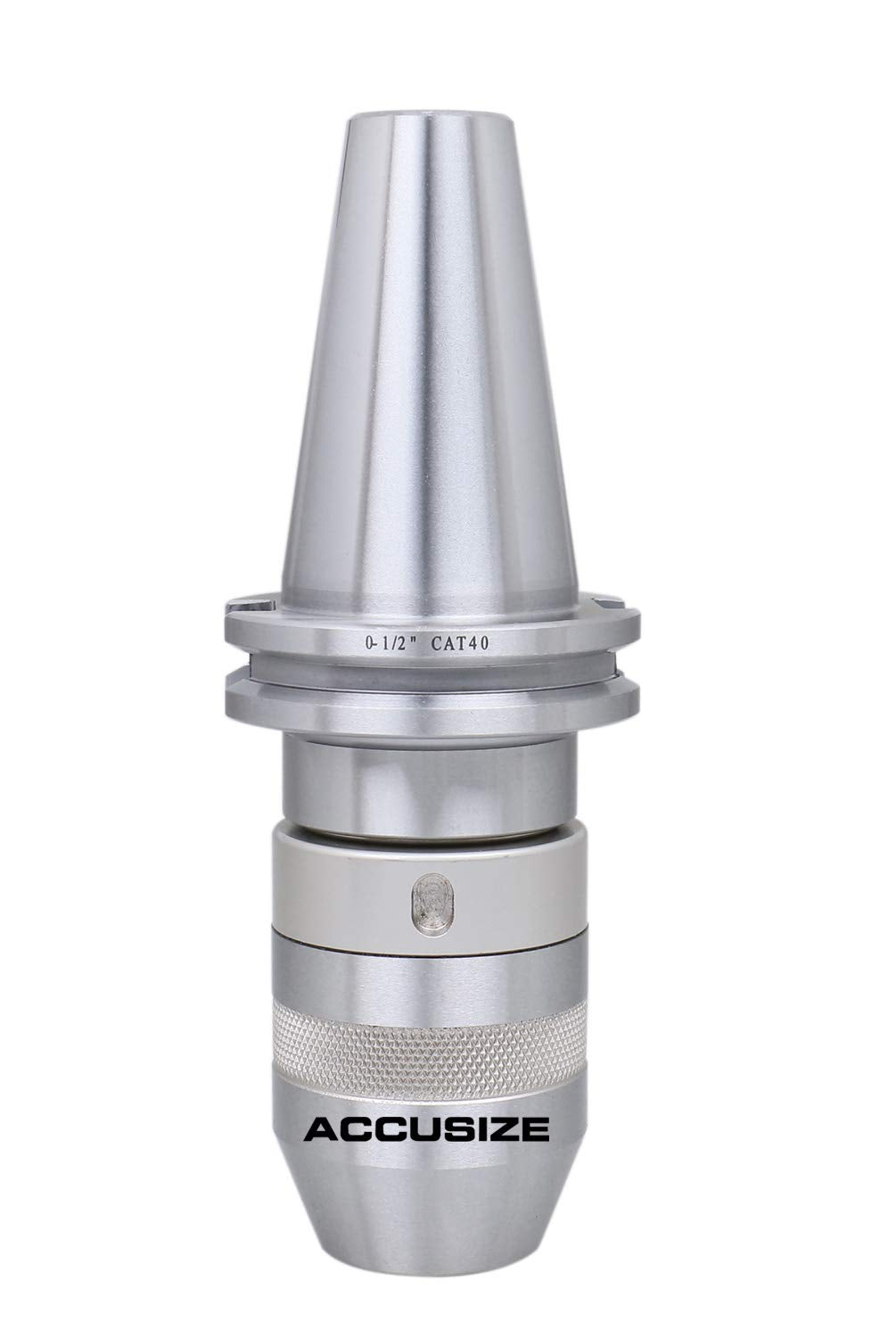 0-5/8'' Cat40 CNC Integral Keyless Drill Chuck S244040