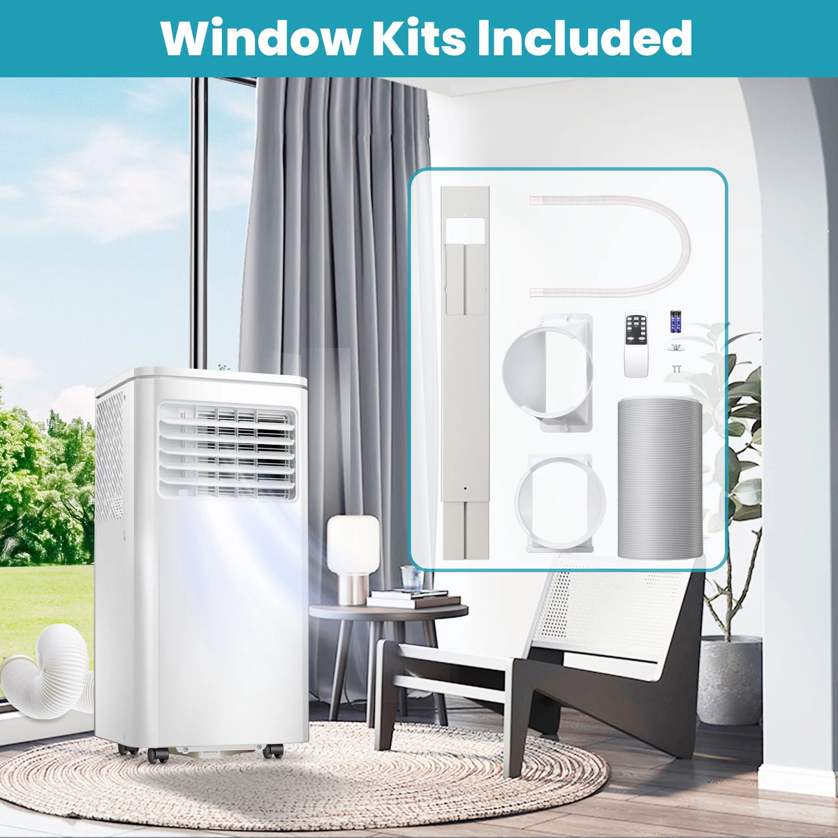 5000BTU Portable Air Conditioner W715491