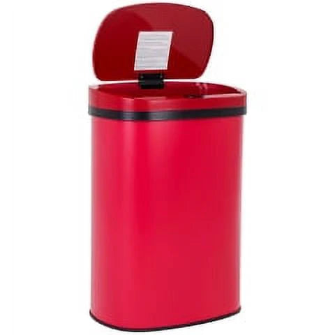 13 Gallon Stainless Steel Trash Can I9106