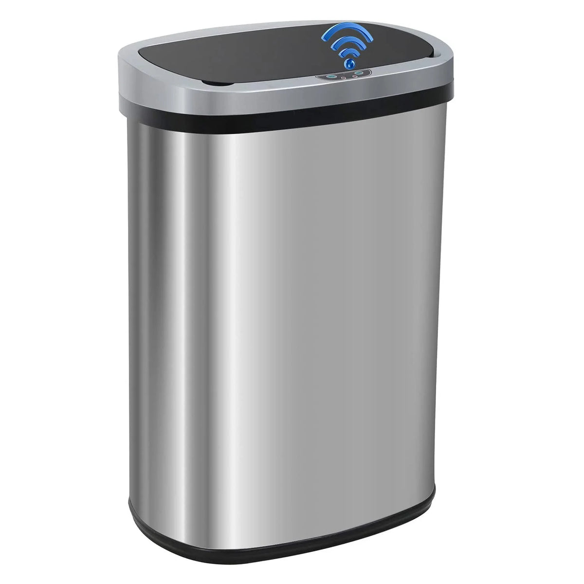 13 Gallon Stainless Steel Trash Can I9106