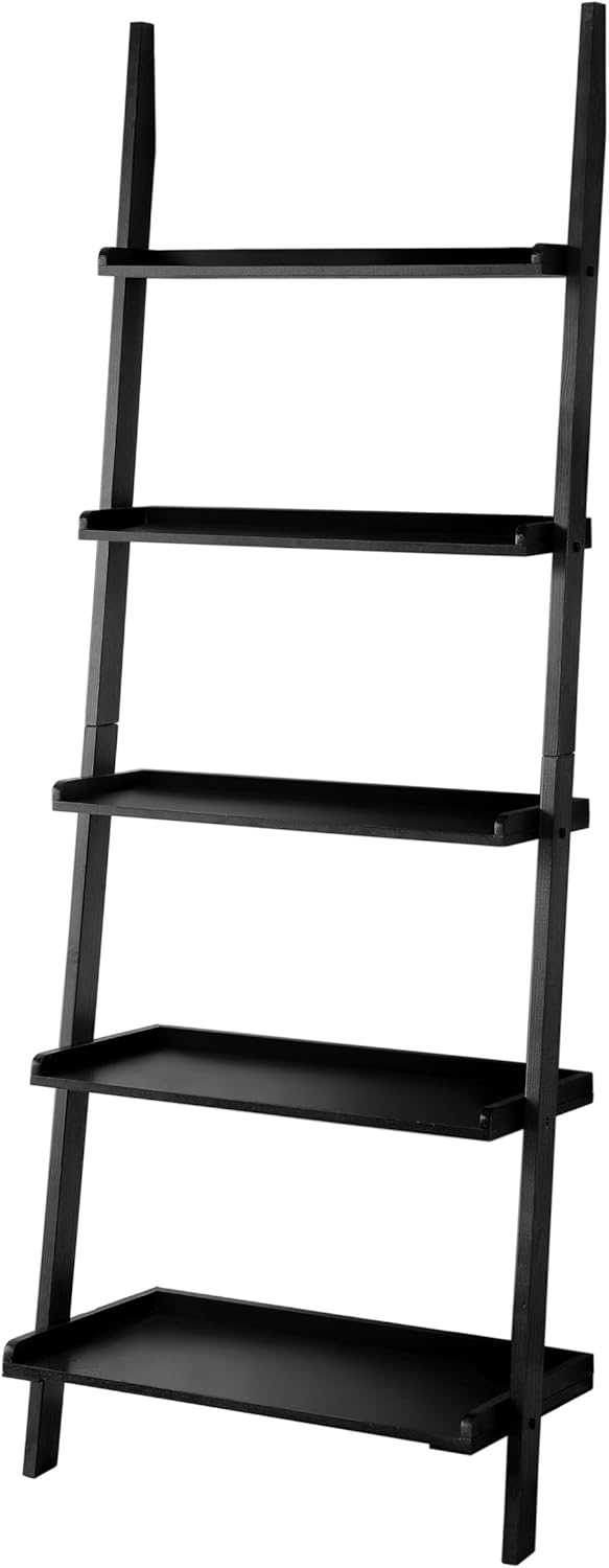5-Tier Ladder Style Bookshelf, Cherry K659816