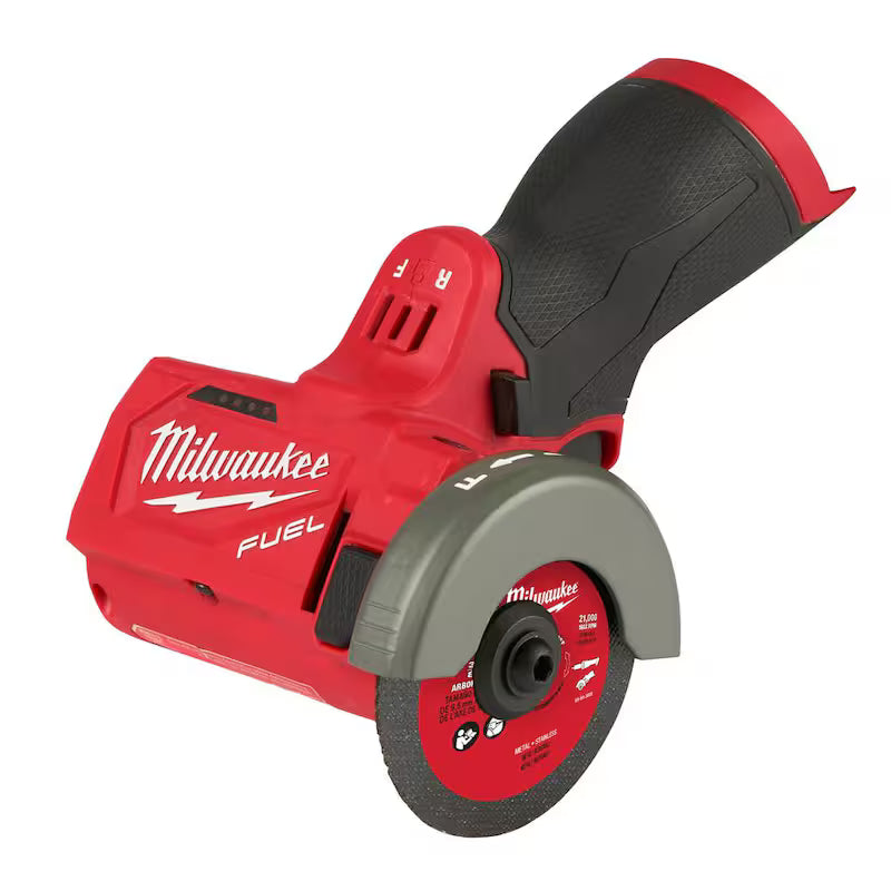 12V Brushless Cordless Cut Off Saw with 6-Pack Metal Cut Off Wheels Q997812