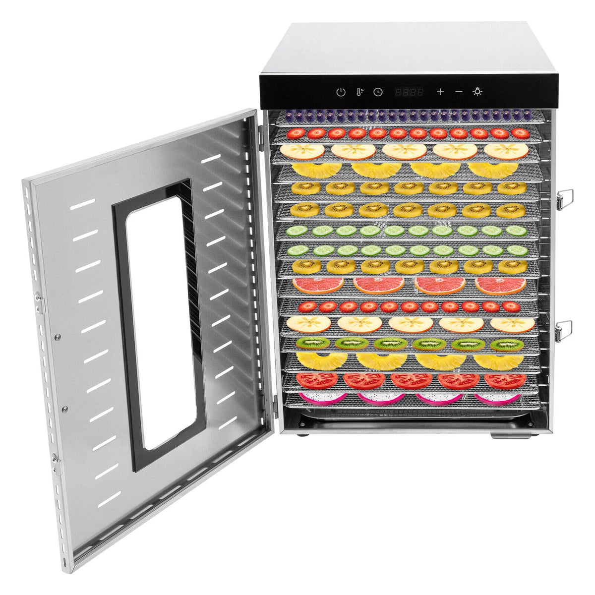 16 Trays Stainless Steel Food Dehydrator C729120