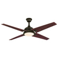 52 inch Oil Rubbed Bronze Ceiling Fan with Light Kit A5671