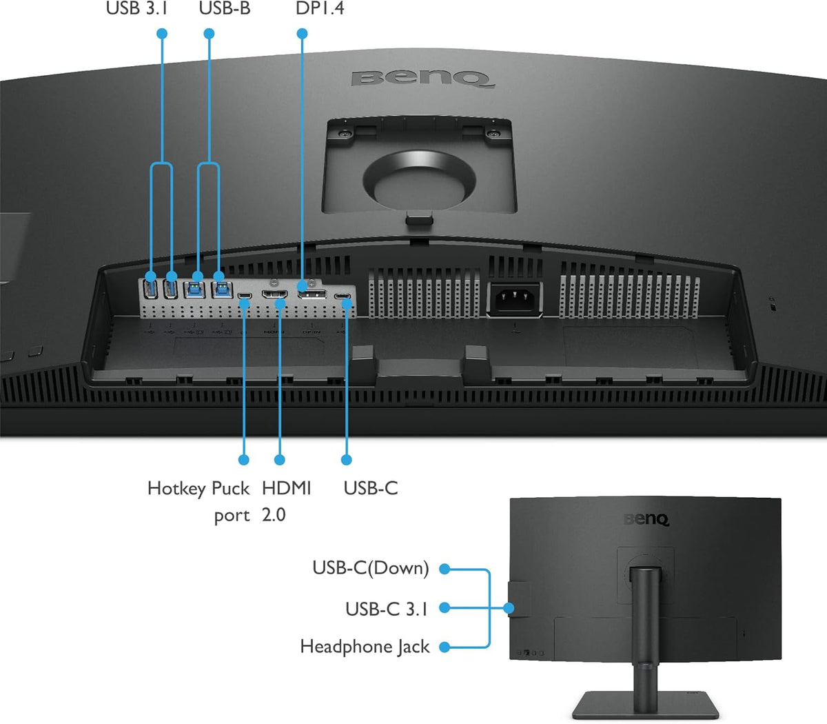 27 inch 4K UHD IPS Monitor with USB-C R844