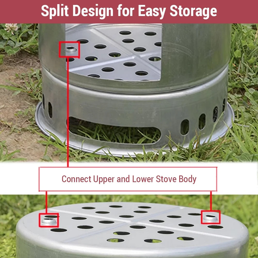 4 In 1 Portable Camping Stove Y706165