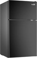 3.2 Cu.Ft Compact Refrigerator with Freezer, Black U888772