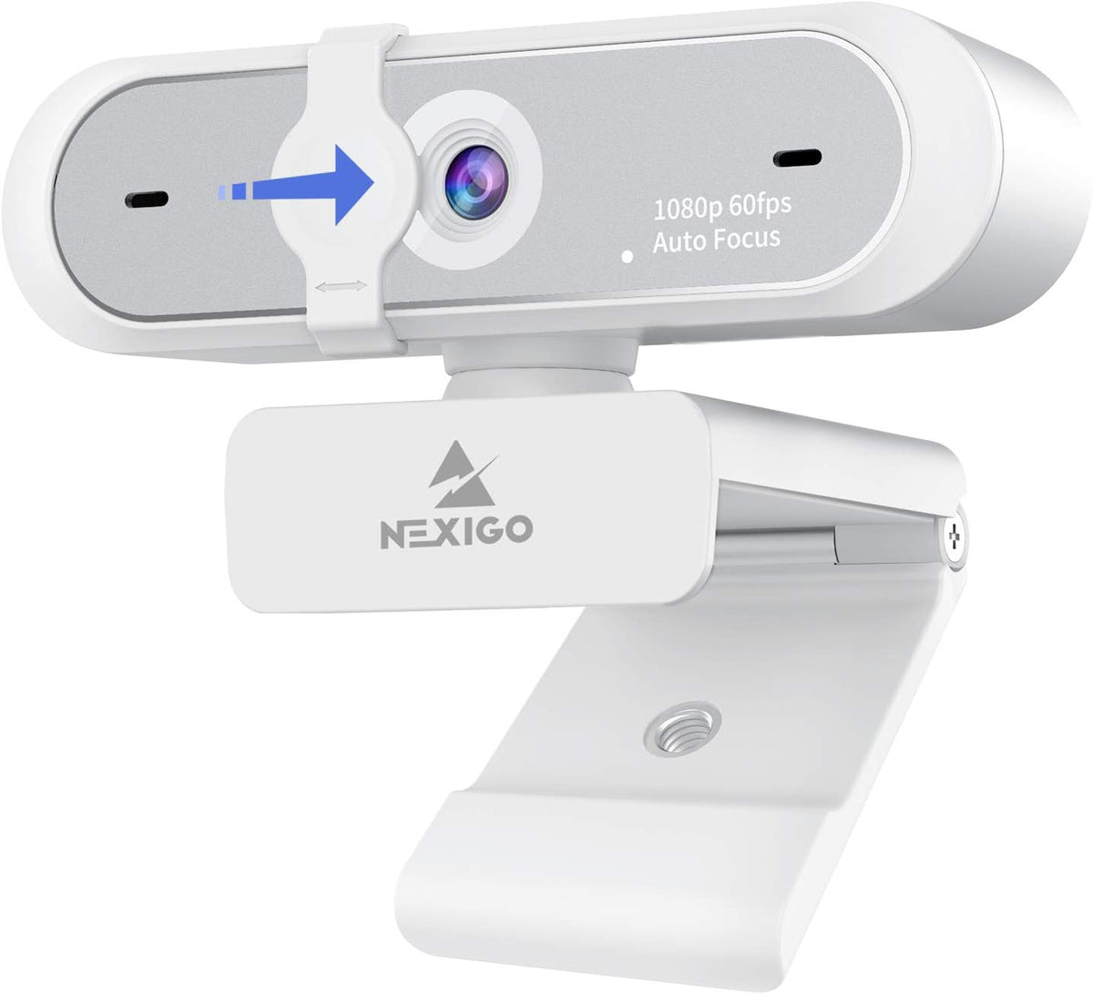1080P 60FPS Webcam with Dual Microphone & Cover, Autofocus Z633061