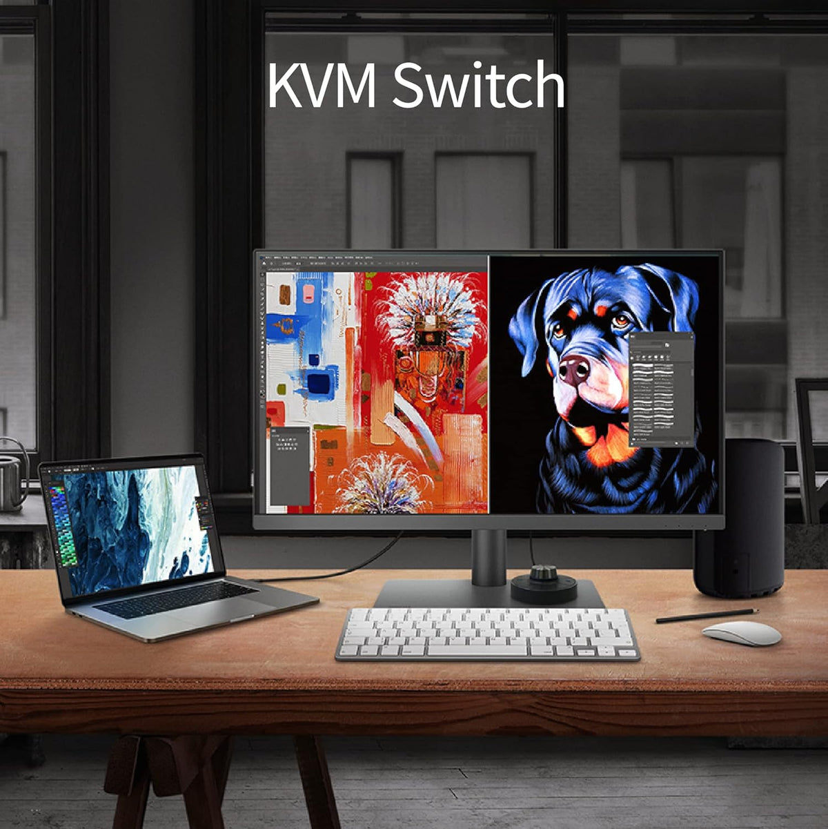 27 inch 4K UHD IPS Monitor with USB-C R844