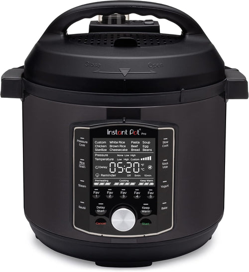 10-in-1 Pressure Cooker, 6 Quart, Stainless Steel Rim S39226
