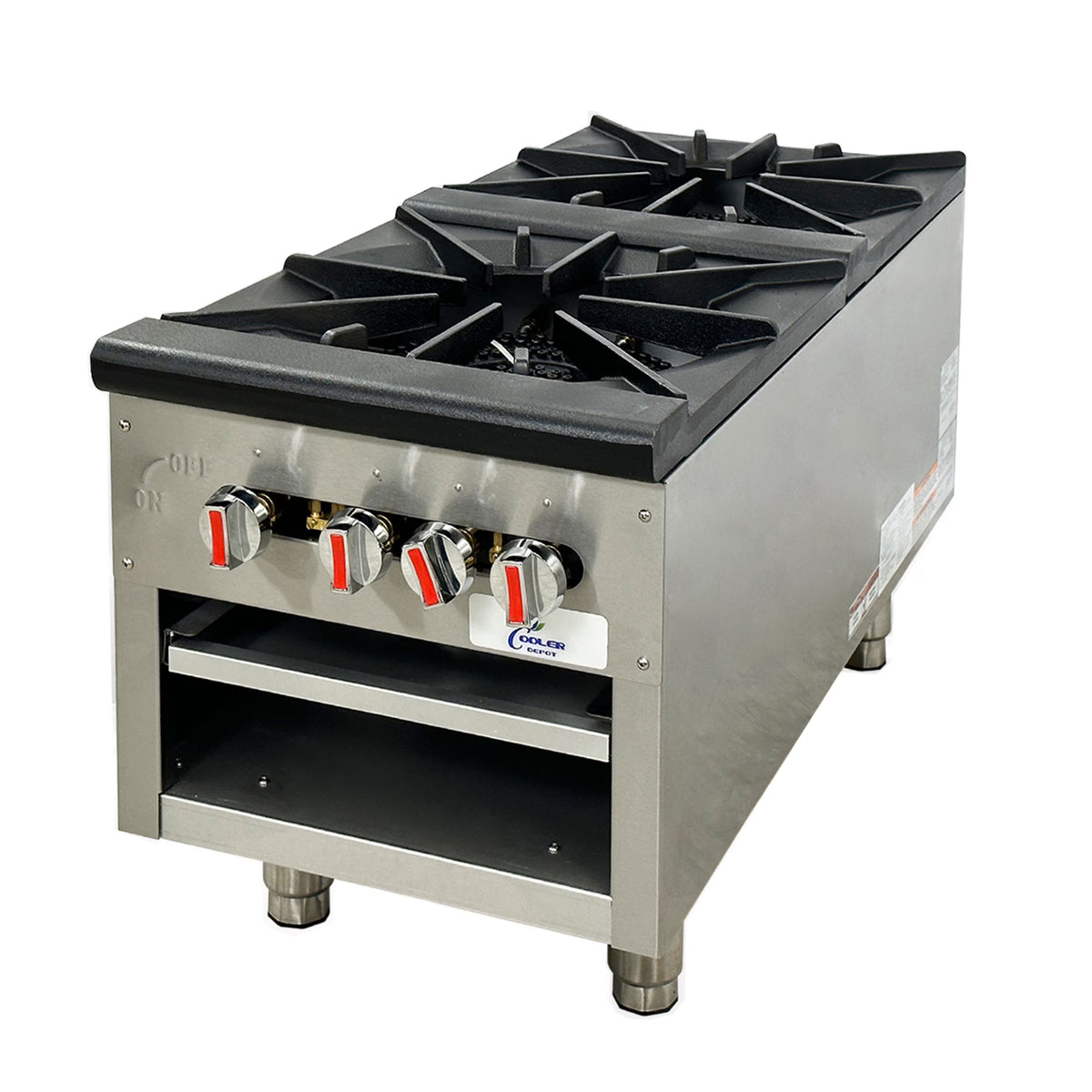 18ins Double Hole Stock Pot Range Y53061