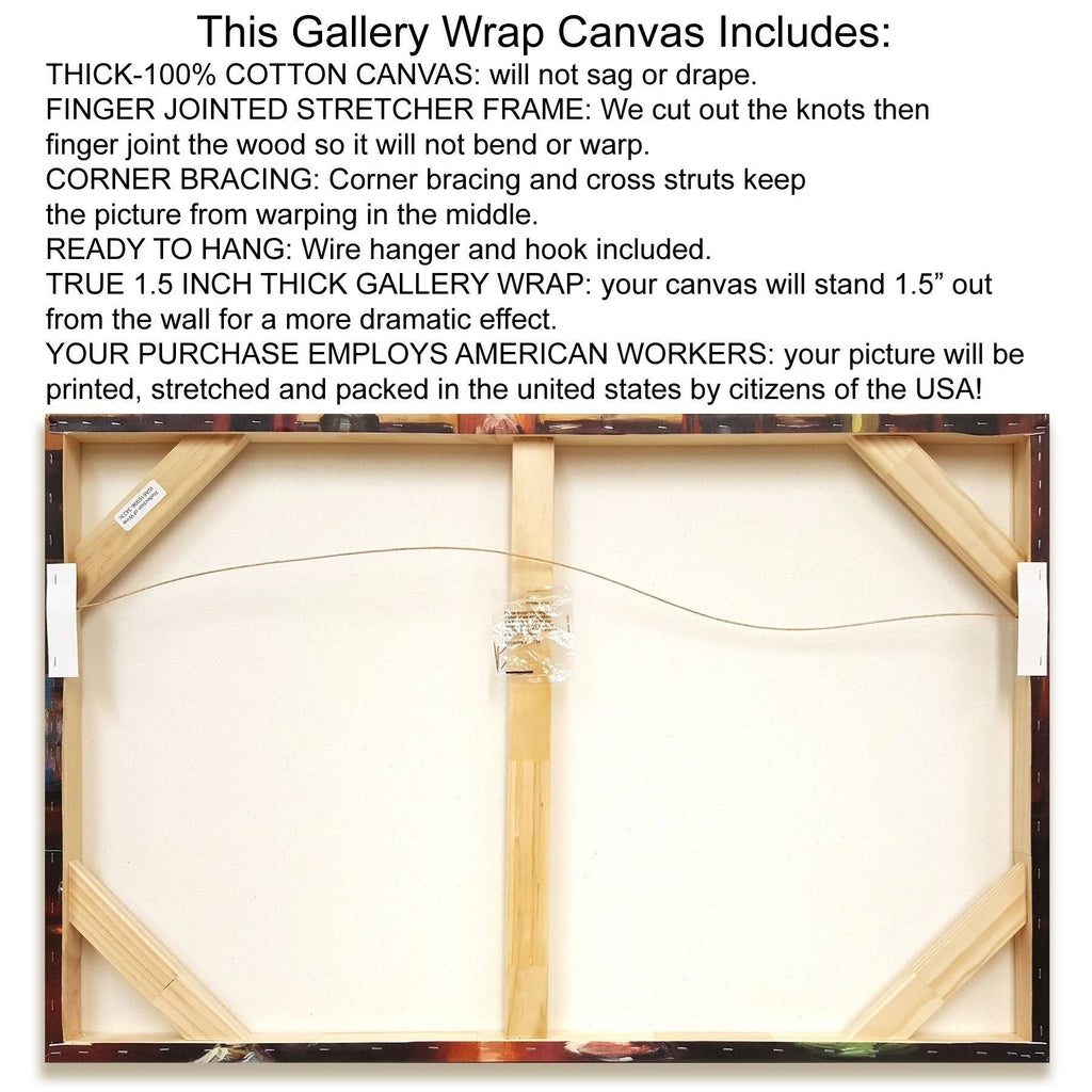 14 Giclee on Gallery Wrap Canvas B888