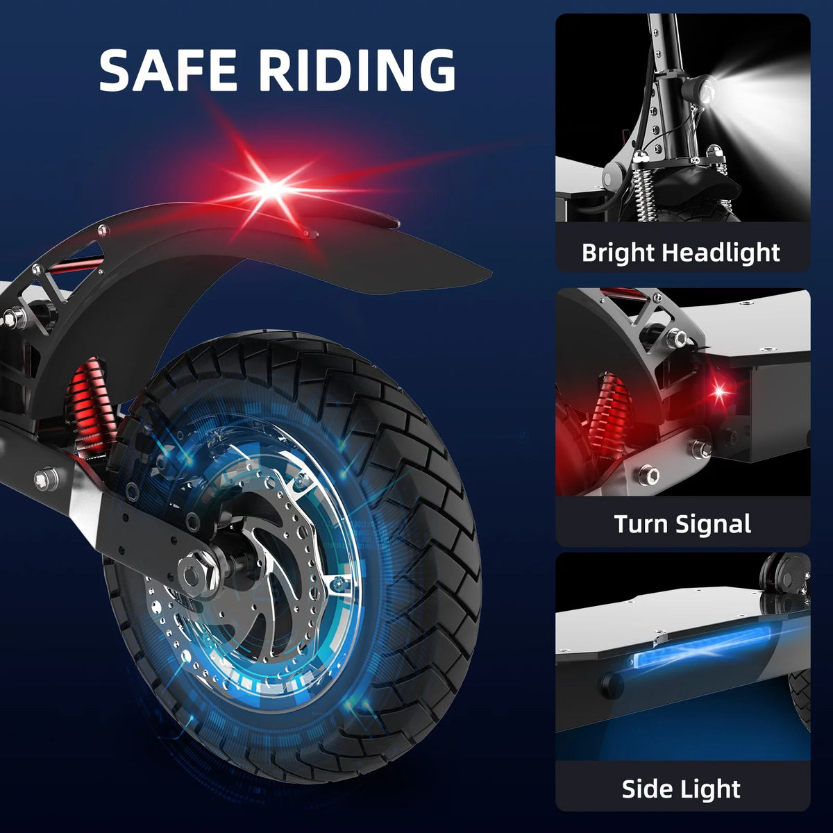 1300W Foldable Electric Scooter L853