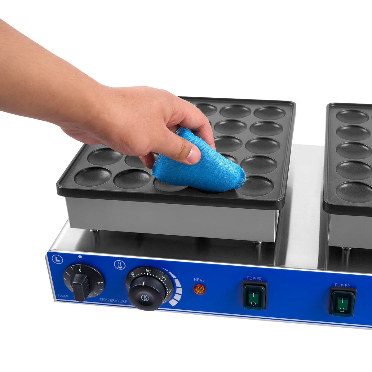 50 Holes Mini Dutch Nonstick Pancake Baker X271866