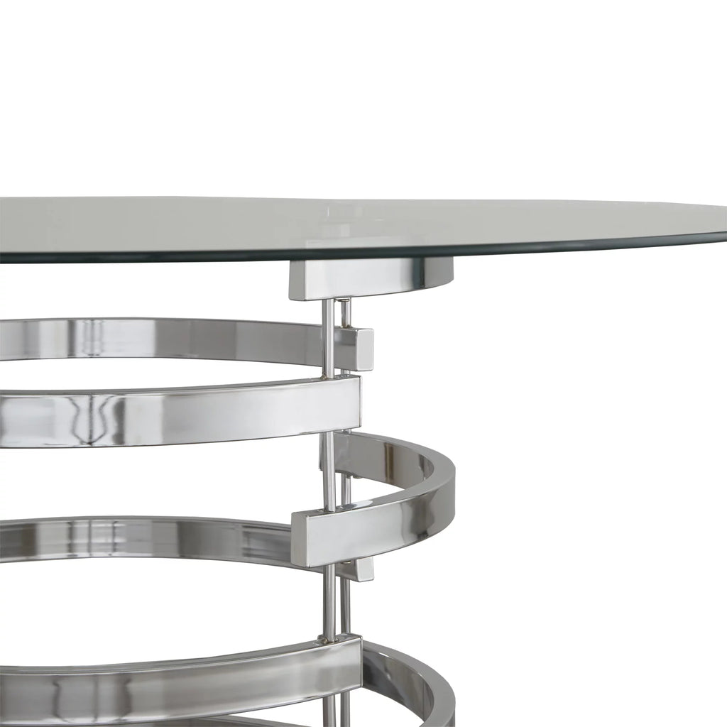 48 in. Dining Table with Metal Base K2113