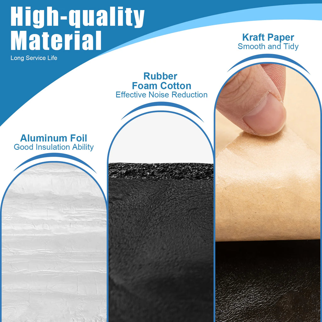 120" x 40" Automotive Sound Deadening Insulation Mat Y1938