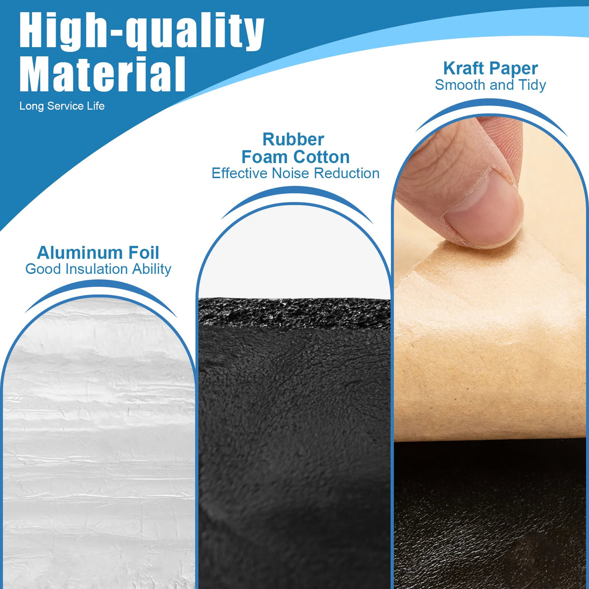 120" x 40" Automotive Sound Deadening Insulation Mat Y1938