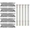 5-Pack Stainless Steel BBQ Gas Grill Tube Burner Replacement Parts R1150