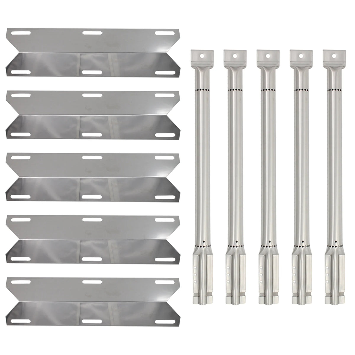 5-Pack Stainless Steel BBQ Gas Grill Tube Burner Replacement Parts R1150