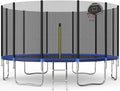 10FT Outdoor Trampoline with Safety Enclosure Net X5863