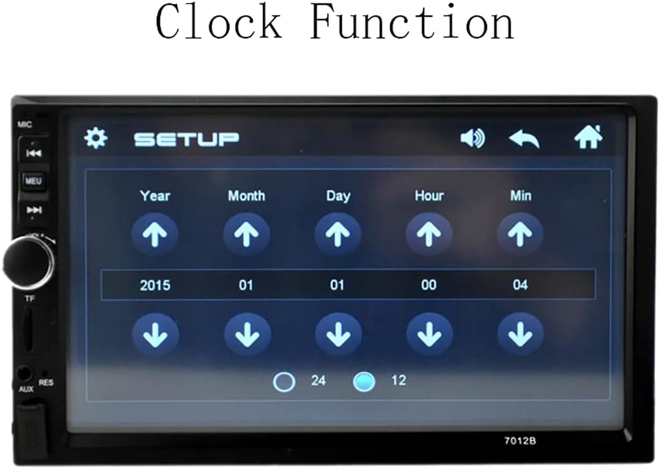 2 Din 7 Inch Car Stereo with Bluetooth MP5 Player I3765