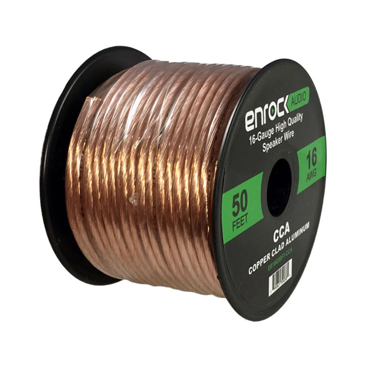 6.5" 240 Watt 2-Way Coaxial Speakers, Speaker Harness, 16 Gauge 50 Foot Speaker Wire T4808
