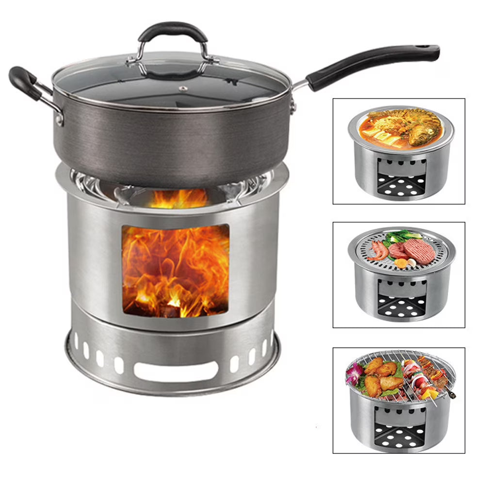 4 In 1 Portable Camping Stove Y706165
