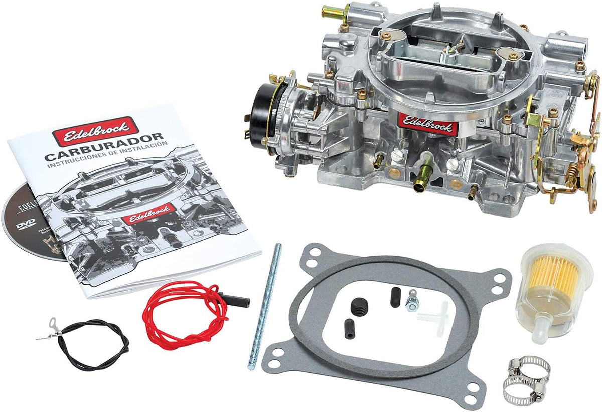 600 CFM Square Bore 4-Barrel Electric Choke Carburetor Y903
