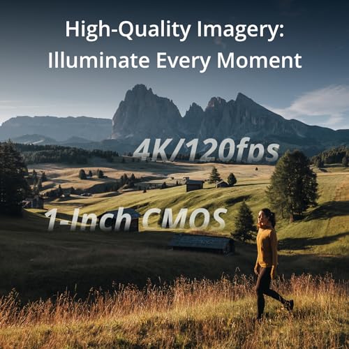 1'' CMOS 4K/120fps Vlog Camera with 3-Axis Stabilization K249083