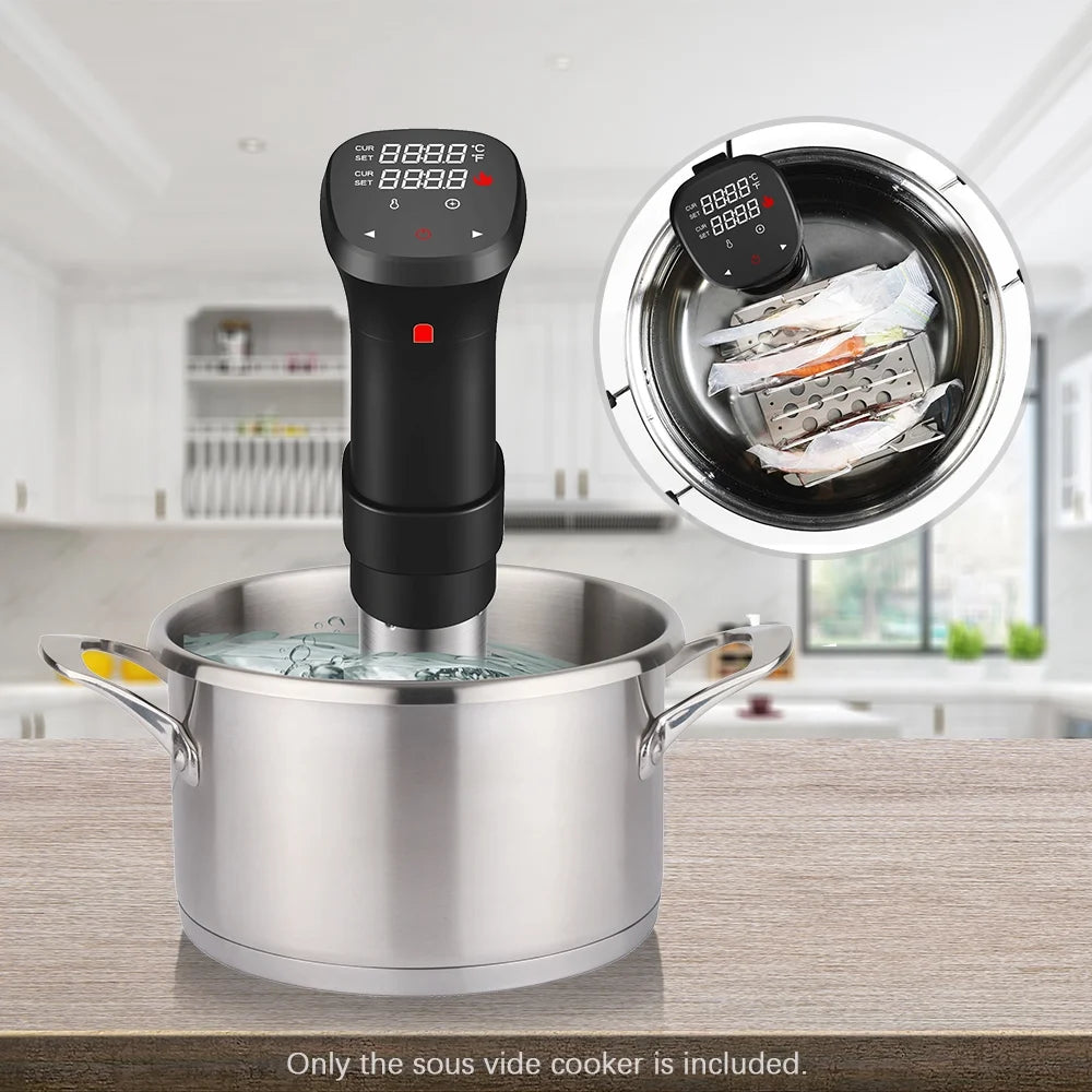 1100W Sous Vide Cooker Waterproof With Temperature Time Control Display F744