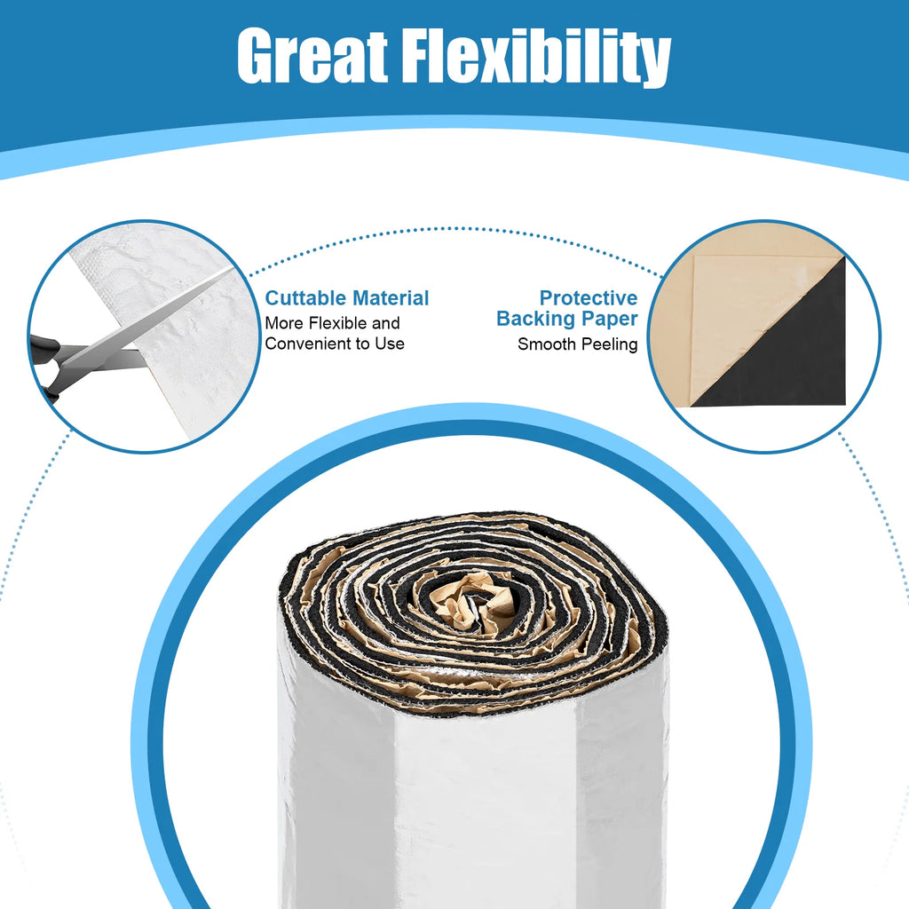 120" x 40" Automotive Sound Deadening Insulation Mat Y1938