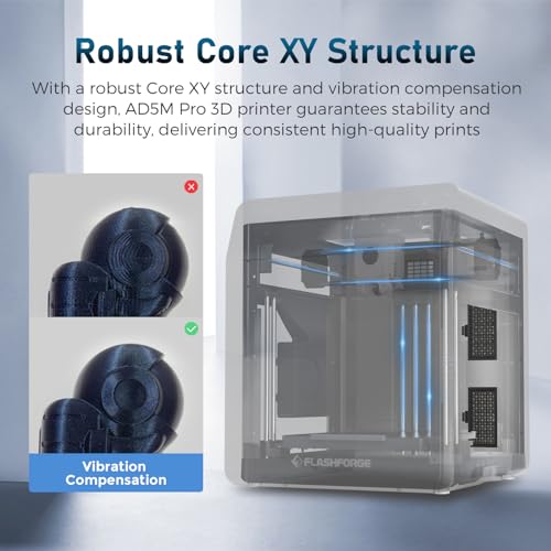 600mm/s High-Speed 3D Printer with Auto Leveling and PEI Plate, 8.7 x 8.7 x 8.7in N639852