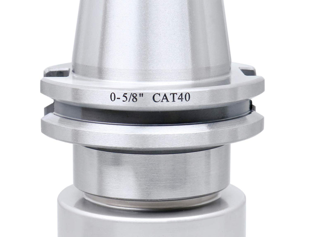 0-5/8'' Cat40 CNC Integral Keyless Drill Chuck S244040