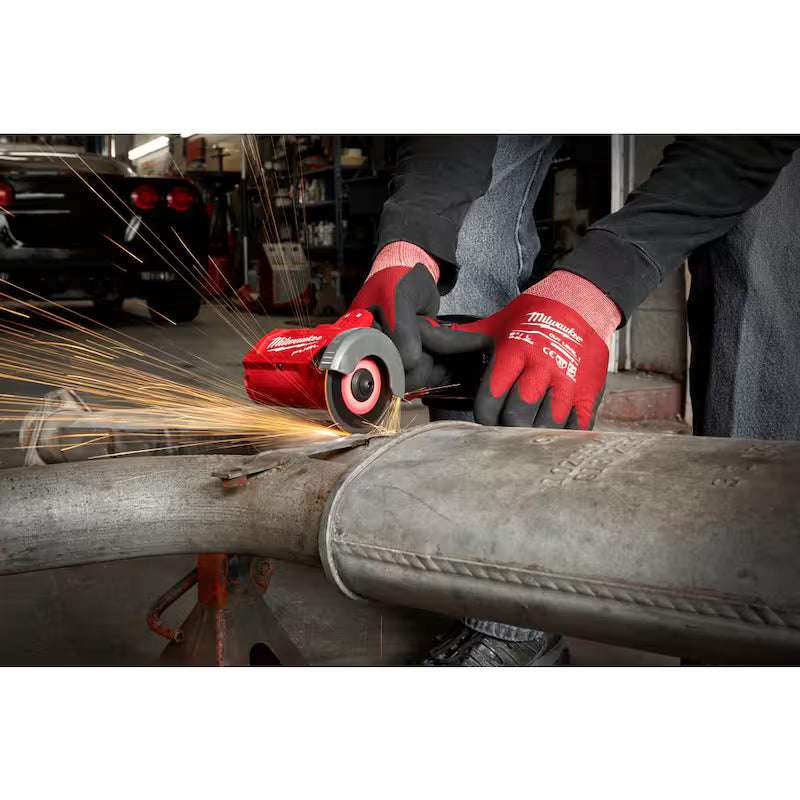 12V Brushless Cordless Cut Off Saw with 6-Pack Metal Cut Off Wheels Q997812