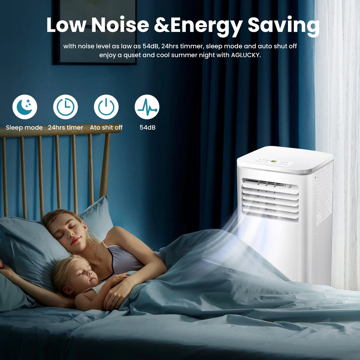 5000BTU Portable Air Conditioner W715491