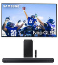 43 Inch Neo QLED Smart TV with 4K Upscaling and 3.1.2ch Soundbar with Subwoofer with Dolby Atmos E41219