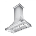 48 in. Stainless Finish Indoor Wall Range Hood T66297