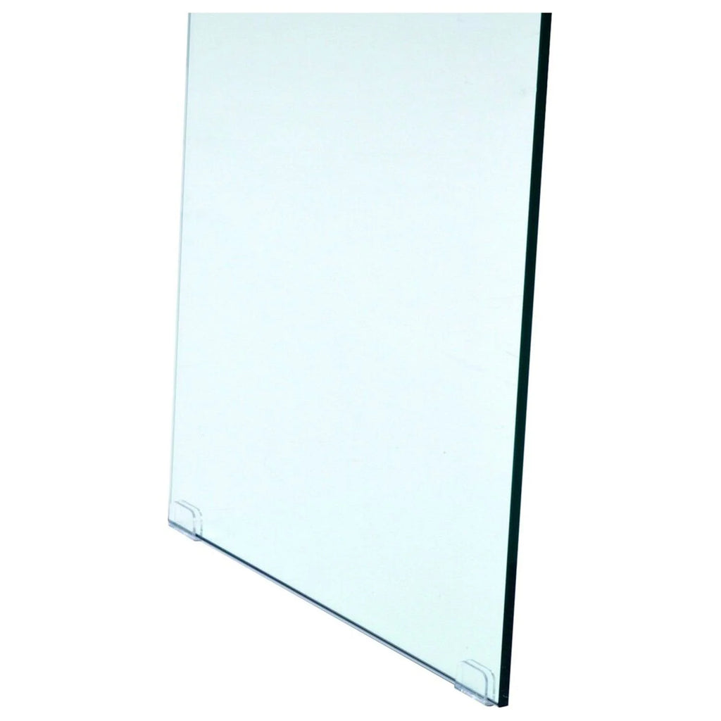 43 Inch Tempered Glass U Shaped Computer Desk G78034