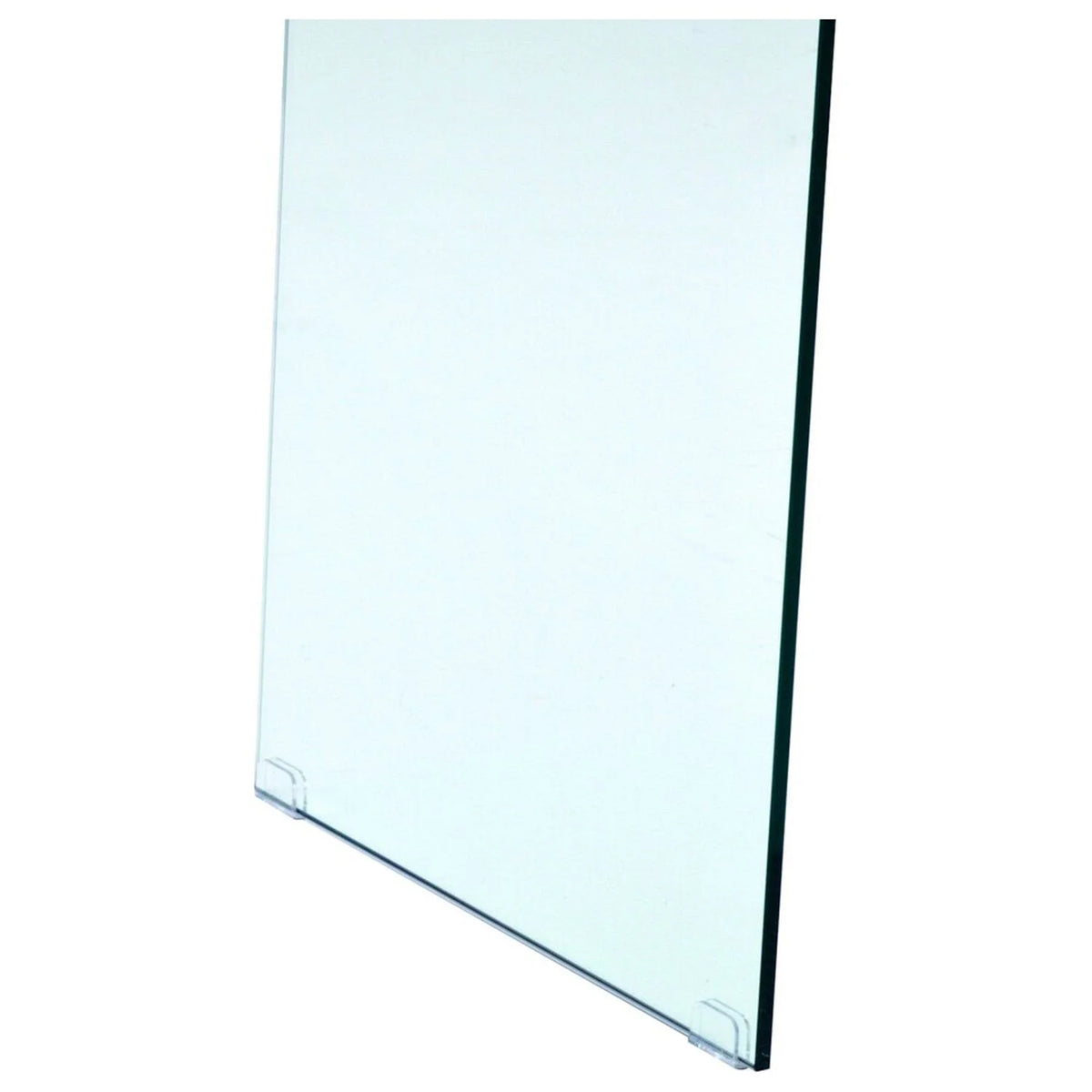 43 Inch Tempered Glass U Shaped Computer Desk G78034
