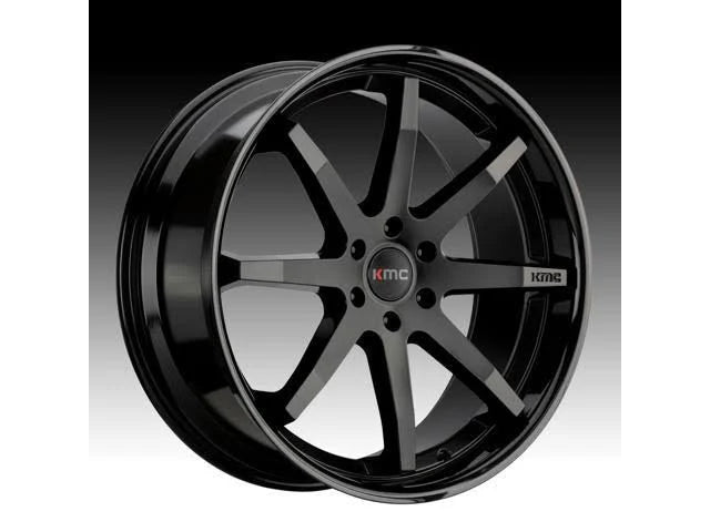 22x9.5 Gloss Black Wheel Q208