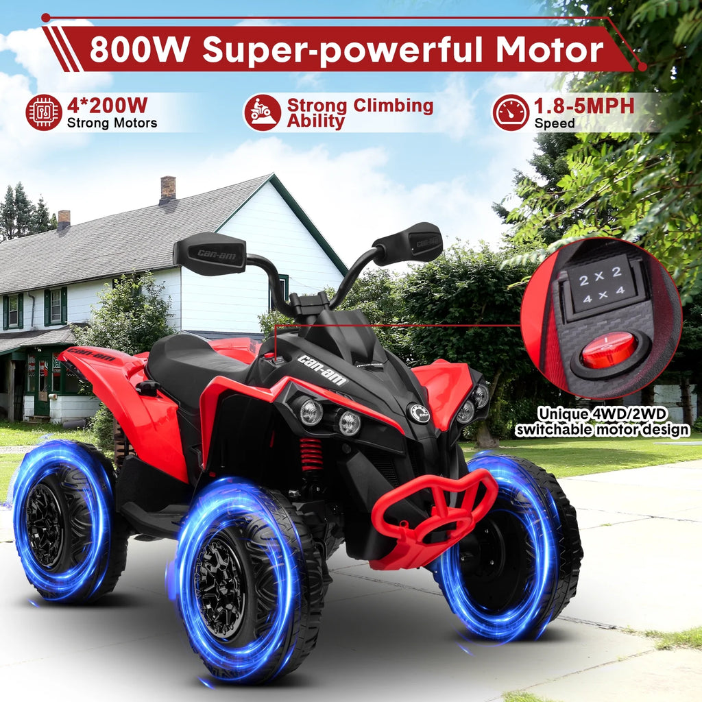 24V 4 Wheeler ATV with 2 Seater Z15642