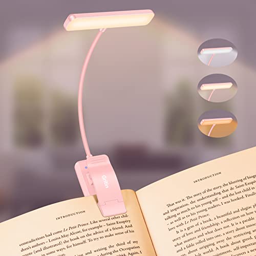 19 LED Rechargeable Book Light with Memory Function D37674