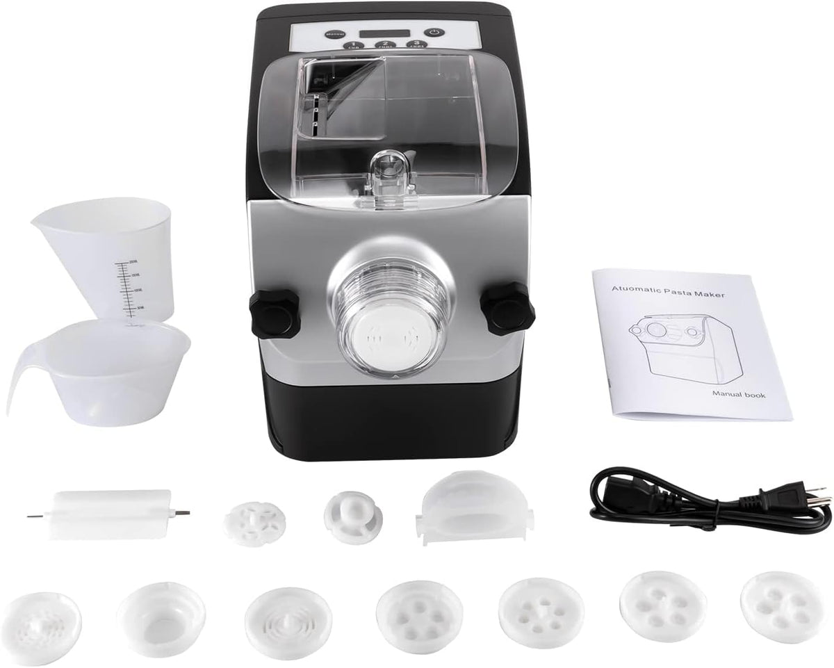 260W Automatic Pasta Maker Machine with 8 Moulds C55785