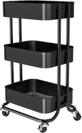 3-Tier Metal Rolling Utility Cart W308660