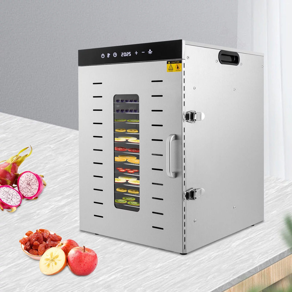 16 Trays Stainless Steel Food Dehydrator C729120