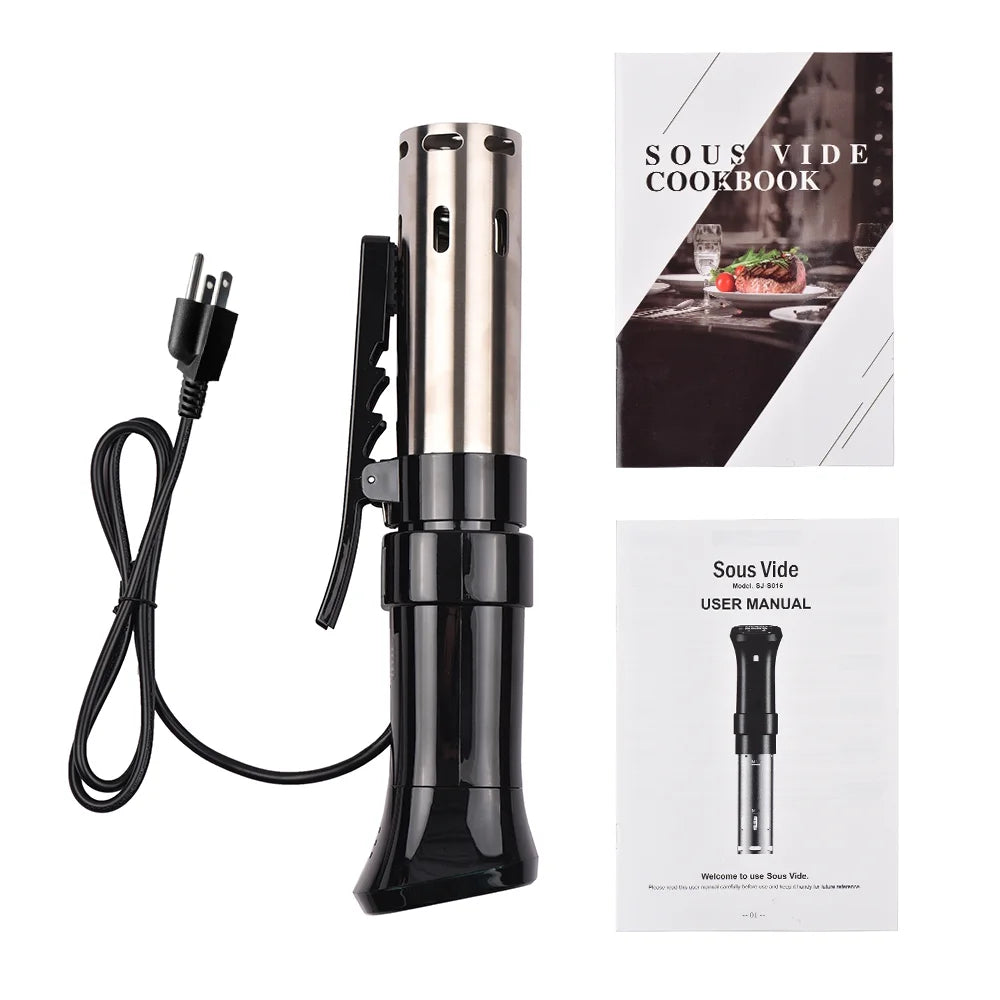 1100W Sous Vide Cooker Waterproof With Temperature Time Control Display F744